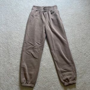 Brown Sweatpants